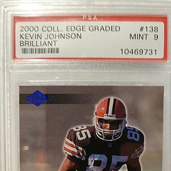 2000 Collector's Edge Kevin Johnson Card #138 Graded PSA Mint 9 - Picture 3 of 5